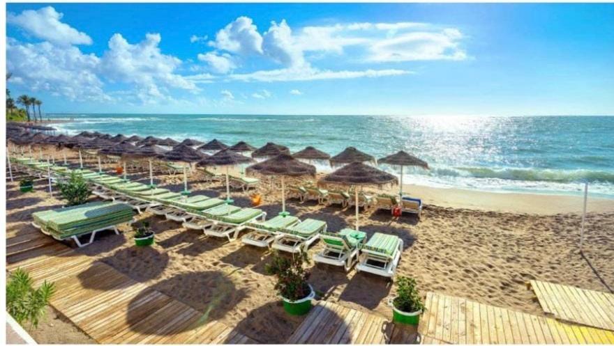 Apartmán Precioso Apartamento Frente Al Mar Benalbeach Benalmádena Exteriér fotografie